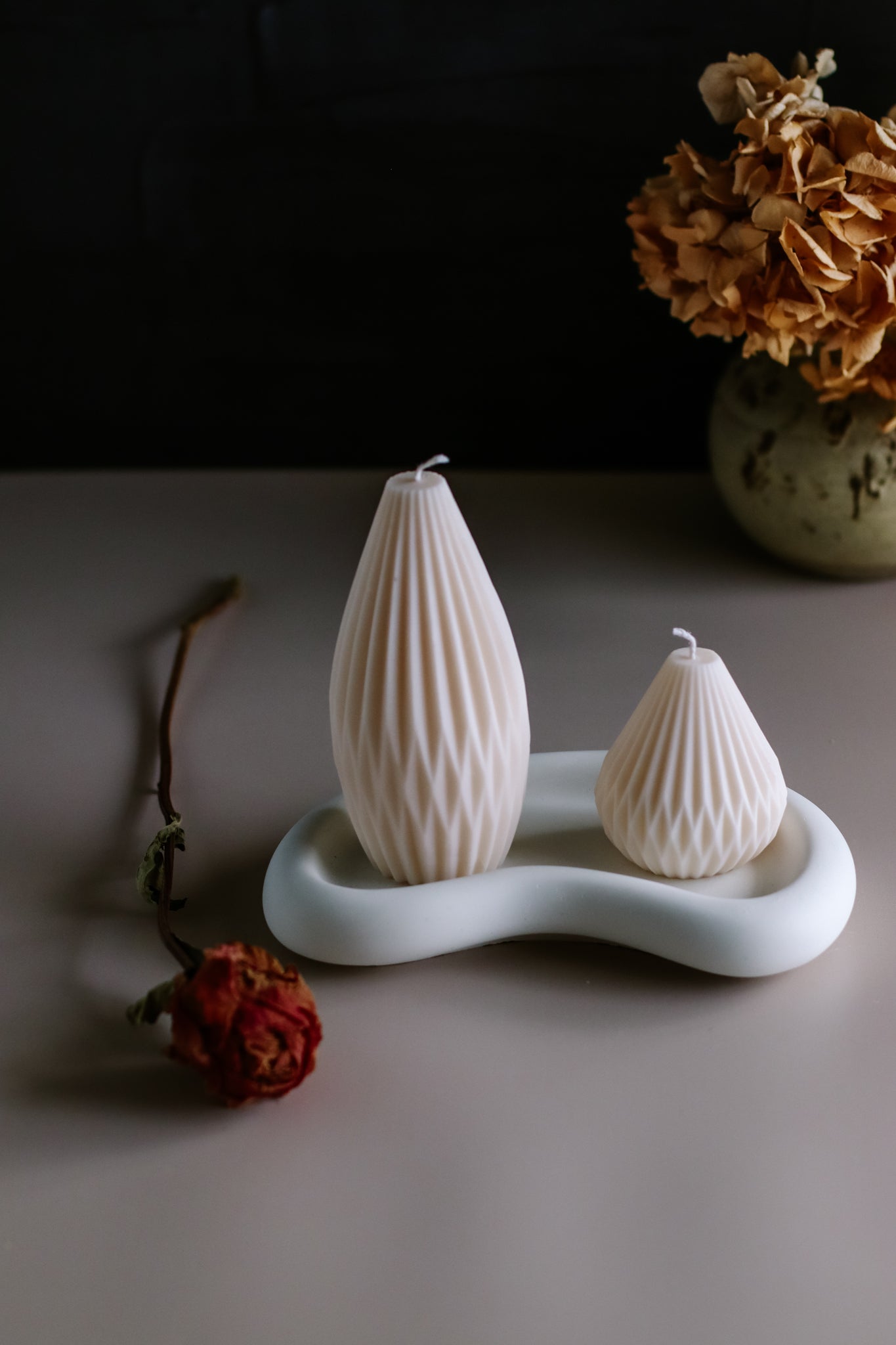 Chunky Bean Concrete Tray