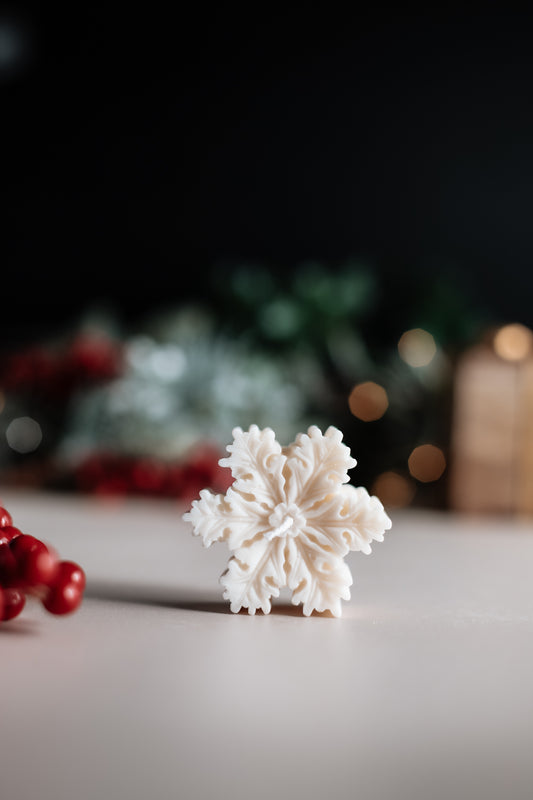 Snowflake Candle