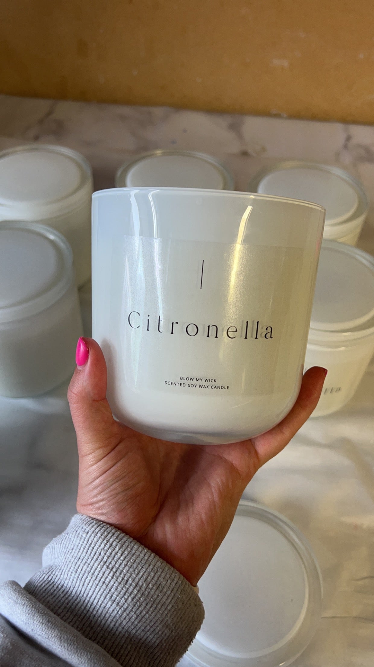 Citronella Candle