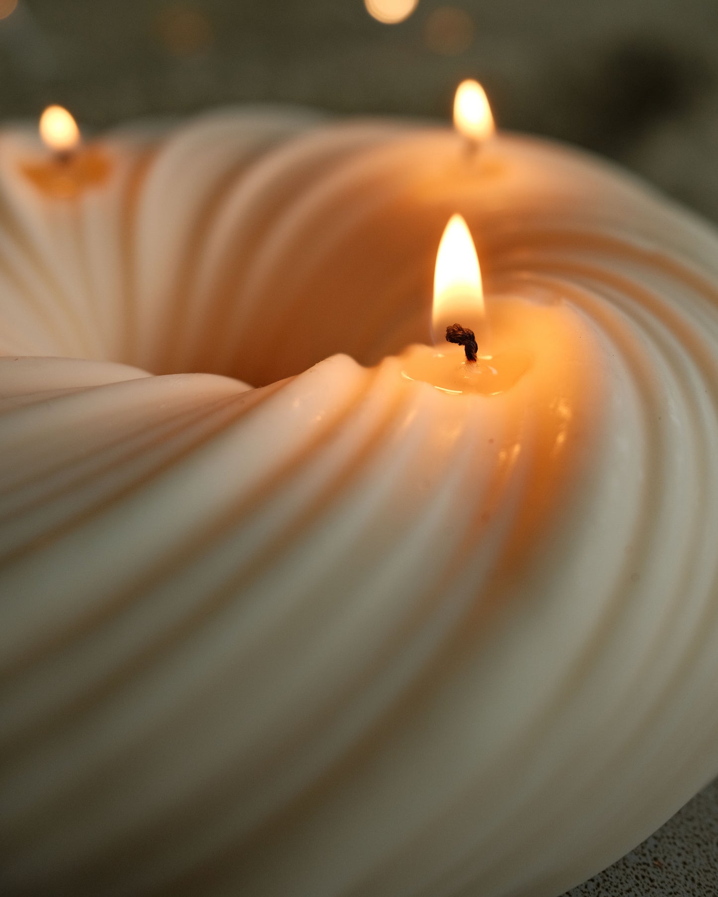 Wreath Candle - Small