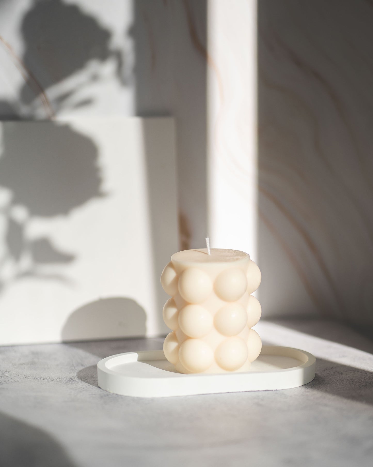 XL Column Bubble Candle